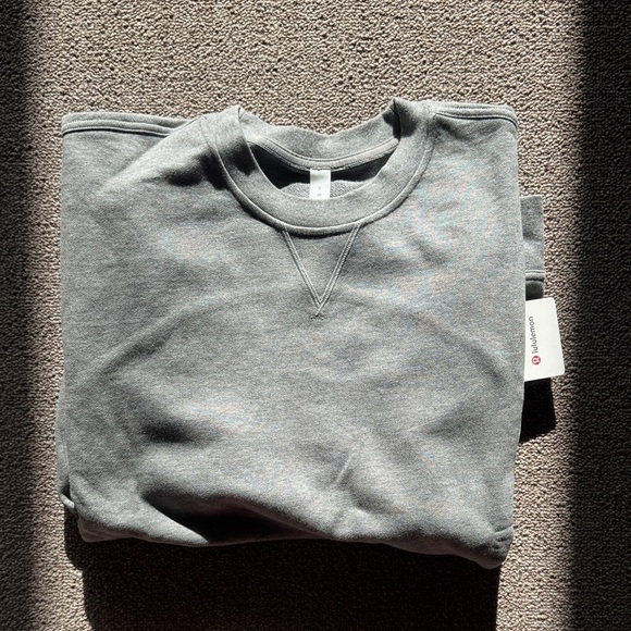 lululemon athletica Tops - Lululemon Gray Crewneck Sweater